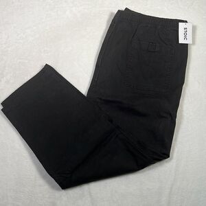 Stoic Men's Black Chino Pants